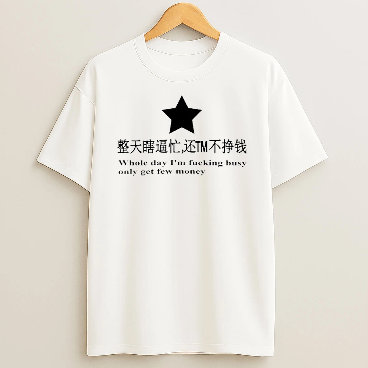 Whole Day Im Fucking Busy Only Get Few Money T Shirt