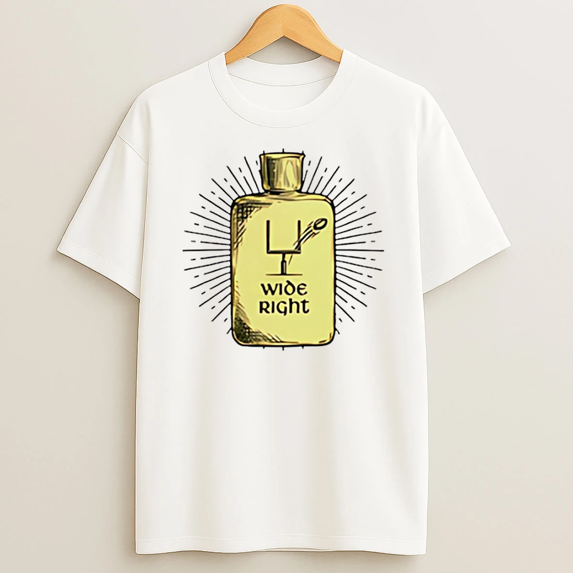 Wide Right Holy Water T Shirt