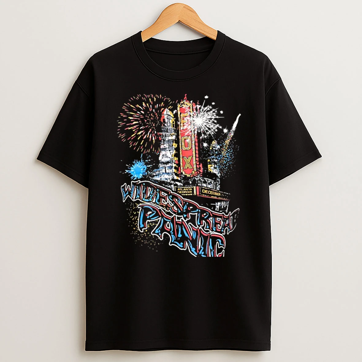 Widespread Panjc Atlanta Ga 2015 Music Concert Rock Band Tour T Shirt