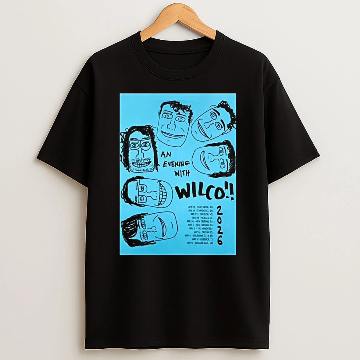 Wilco April May 2026 T Shirt