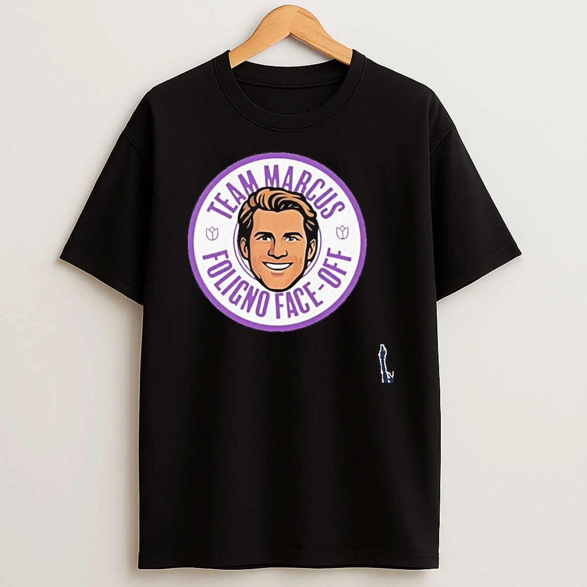 Wild Team Marcus Foligno Face Off Fight Cancer T Shirt
