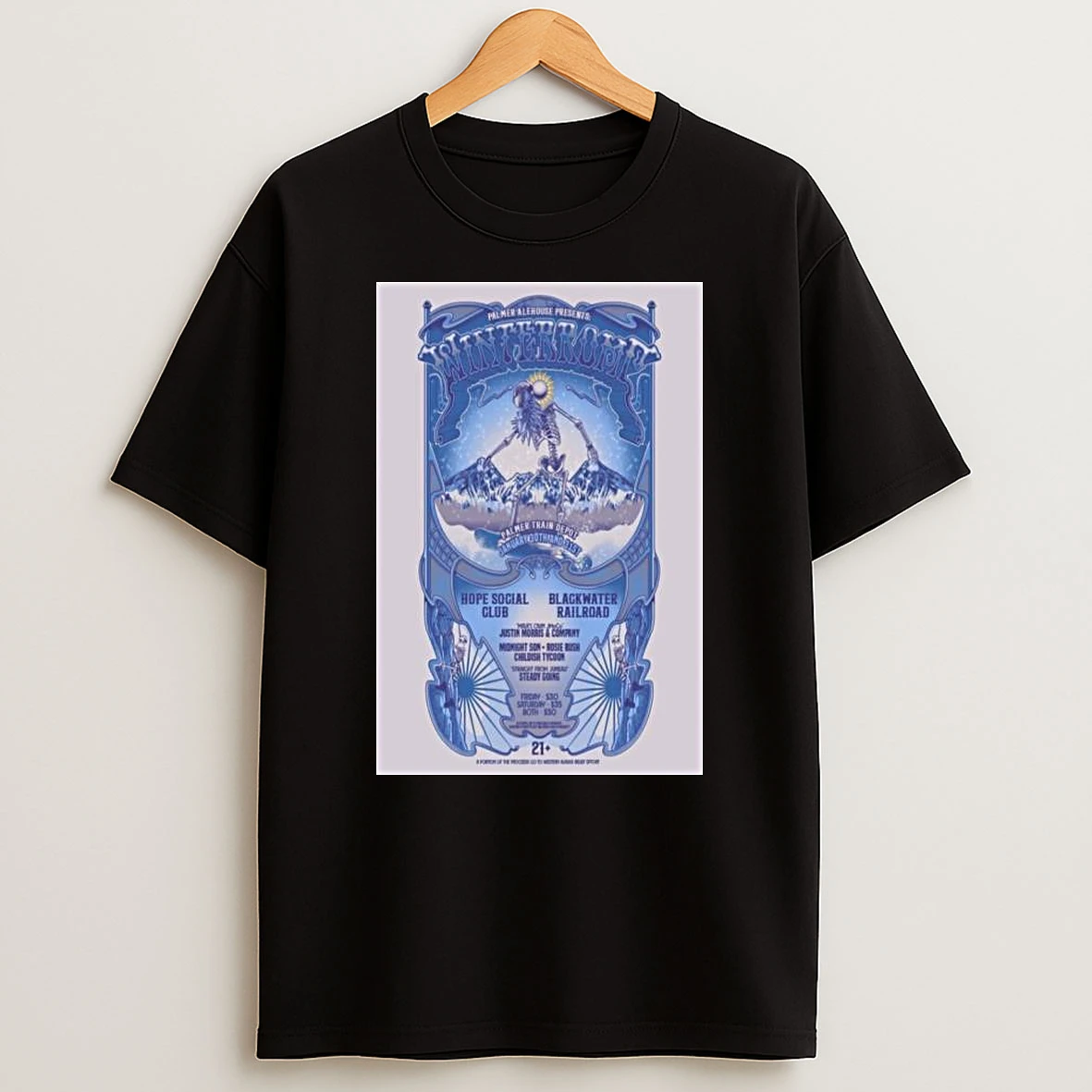 Winter Romp Palmer Train Depot January 30 31 2026 T Shirt