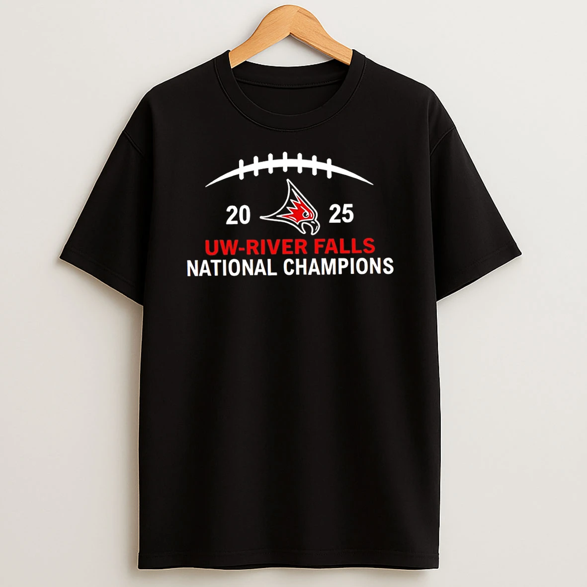 Wisconsin River Falls Falcons Football Ncaa Division Iii National Champions 2025 T Shirt