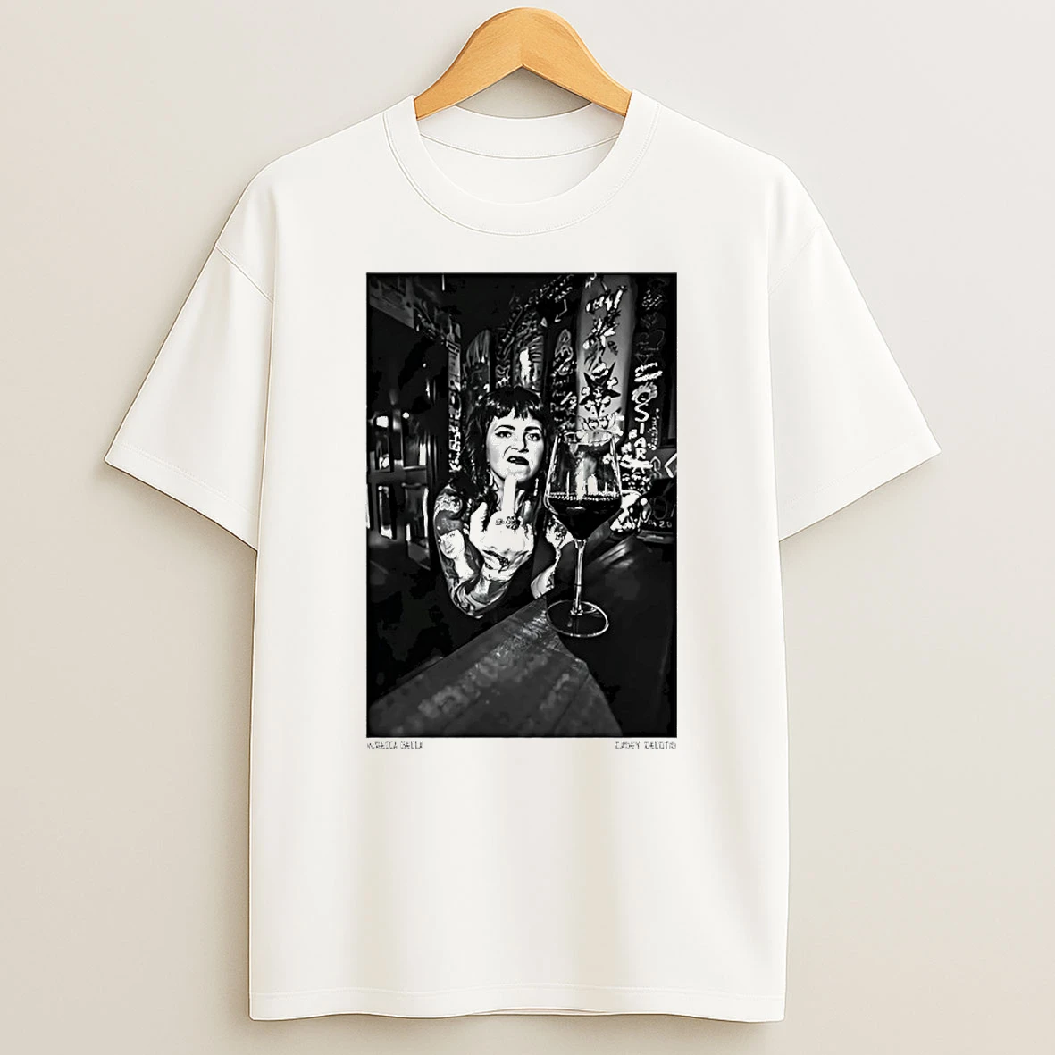Wrecca Becca Graphic Circle T Shirt