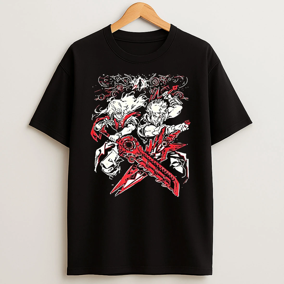 Xenoblade Chronicles 3 Future Redeemed Crossing Blades Video Game Fanart T Shirt