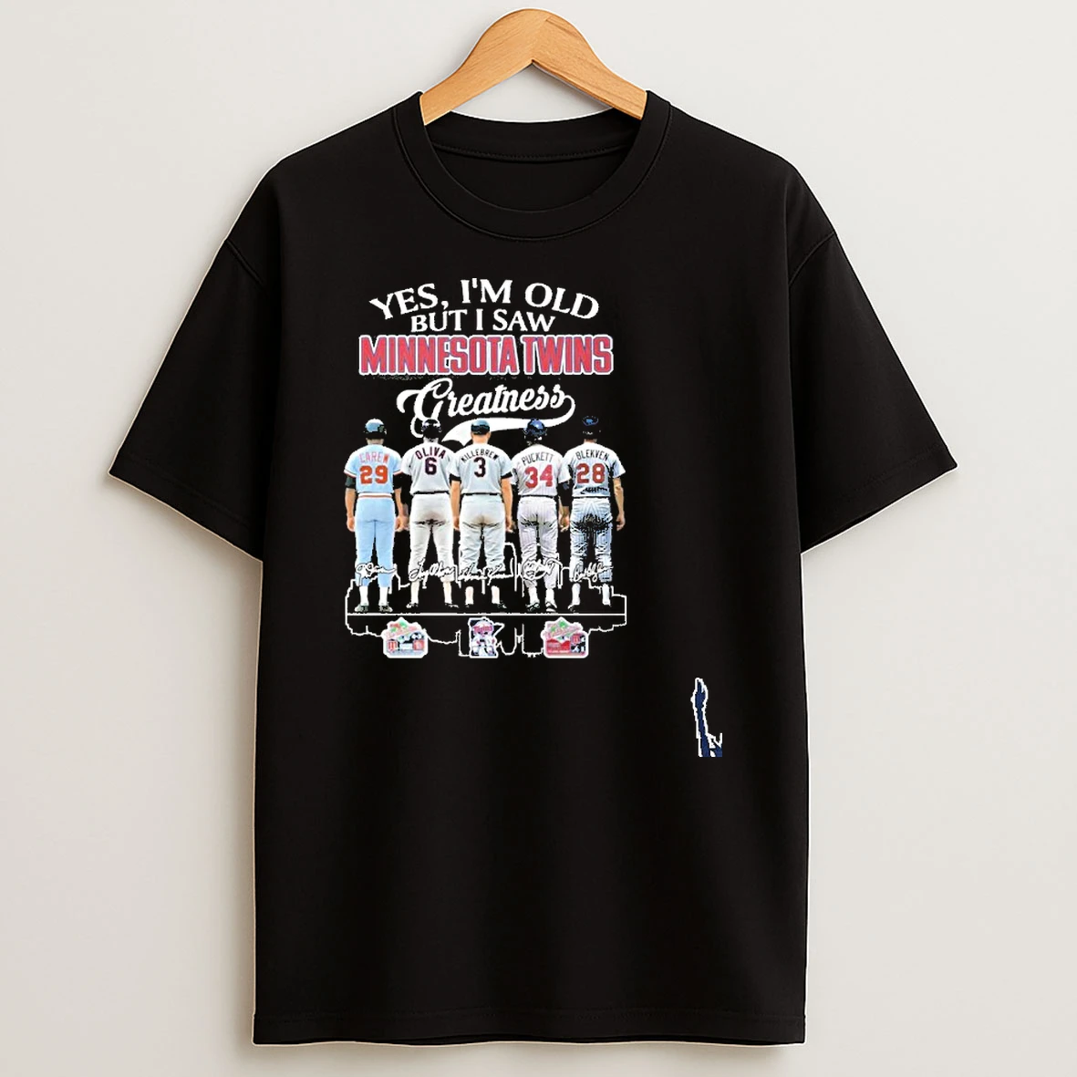 Yes Im Old But I Saw Minnesota Twins 2026 Greatness T Shirt