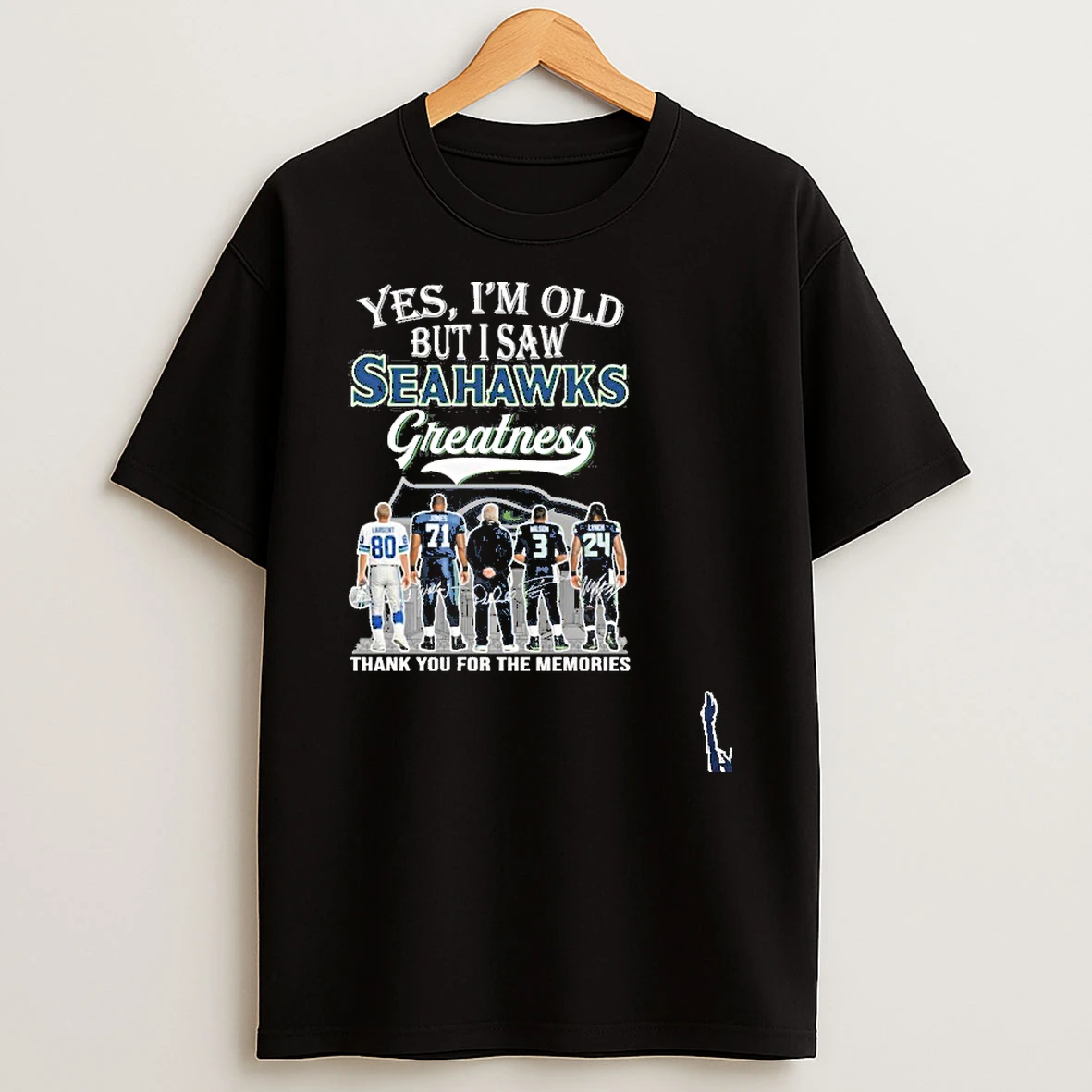 Yes Im Old But I Saw Seattle Seahawks Greatness Super Bowl Lx T Shirt