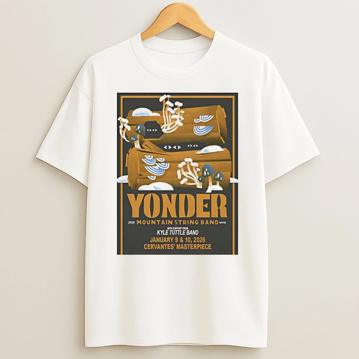 Yonder Mountain String Band Denver Event On Jan 9 10 2026 T Shirt