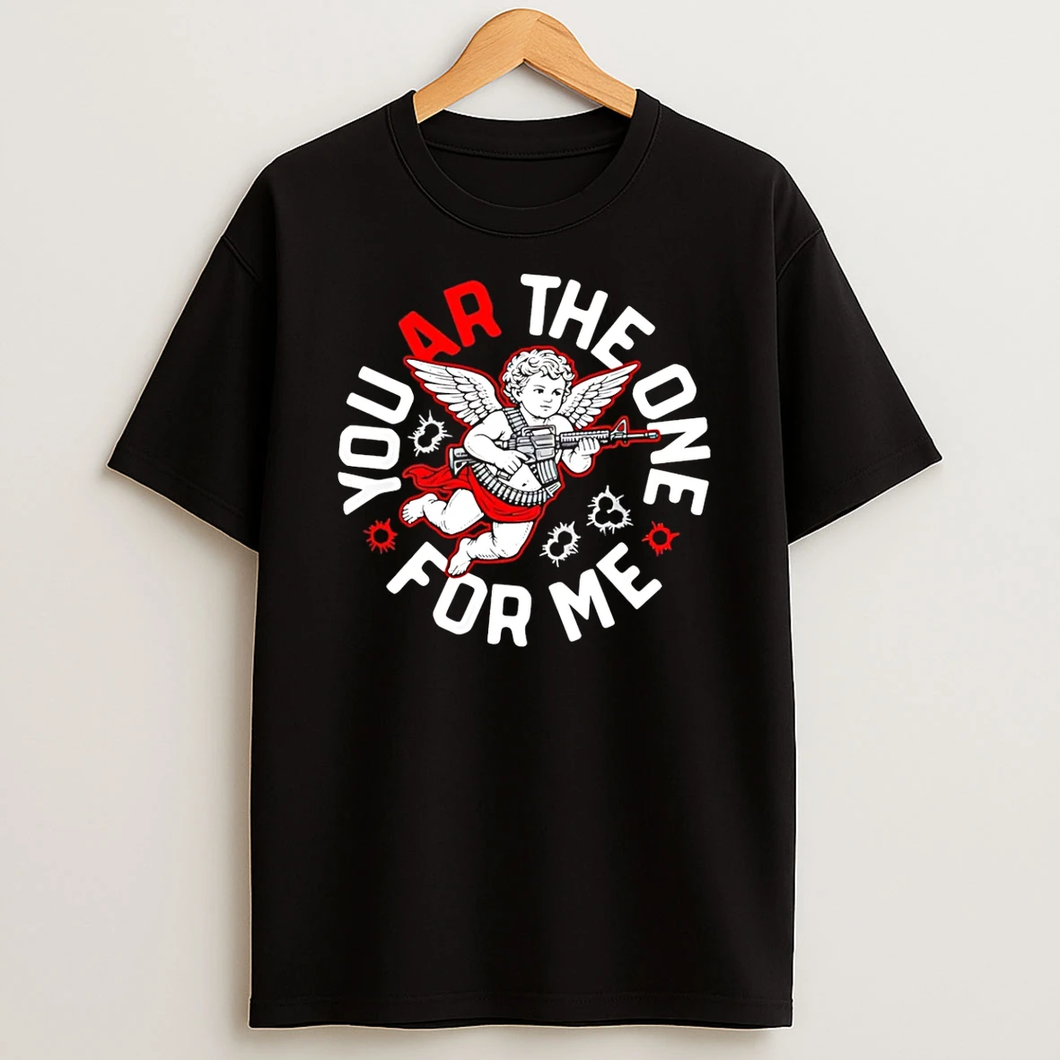 You Ar The One For Me Cupid T Shirt