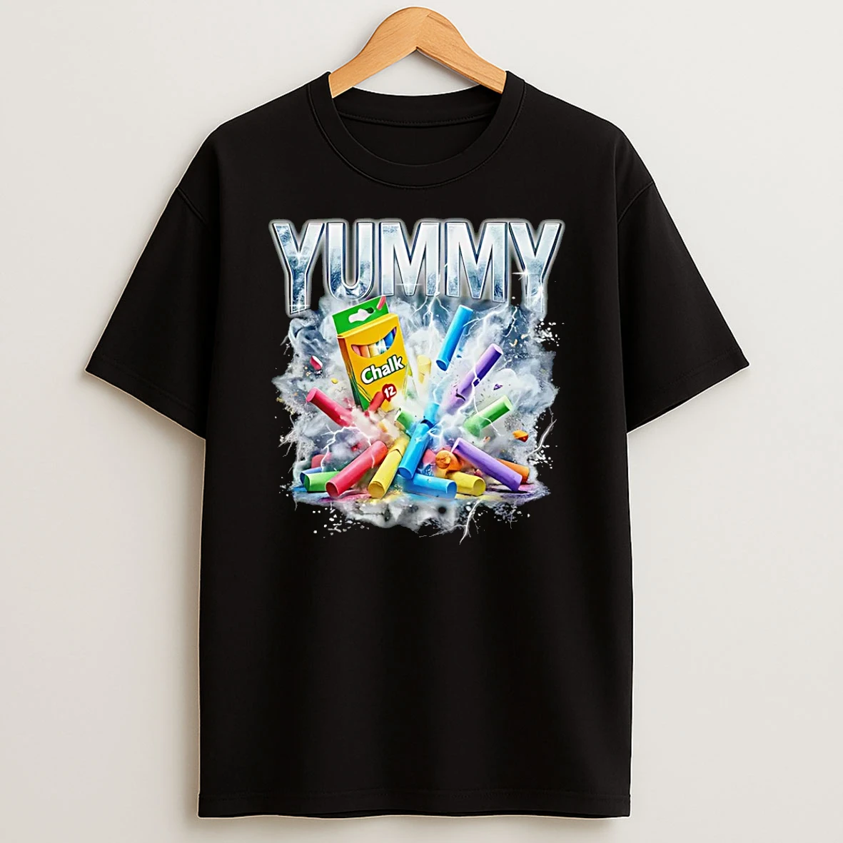 Yummy Chalk Vintage Rap T Shirt