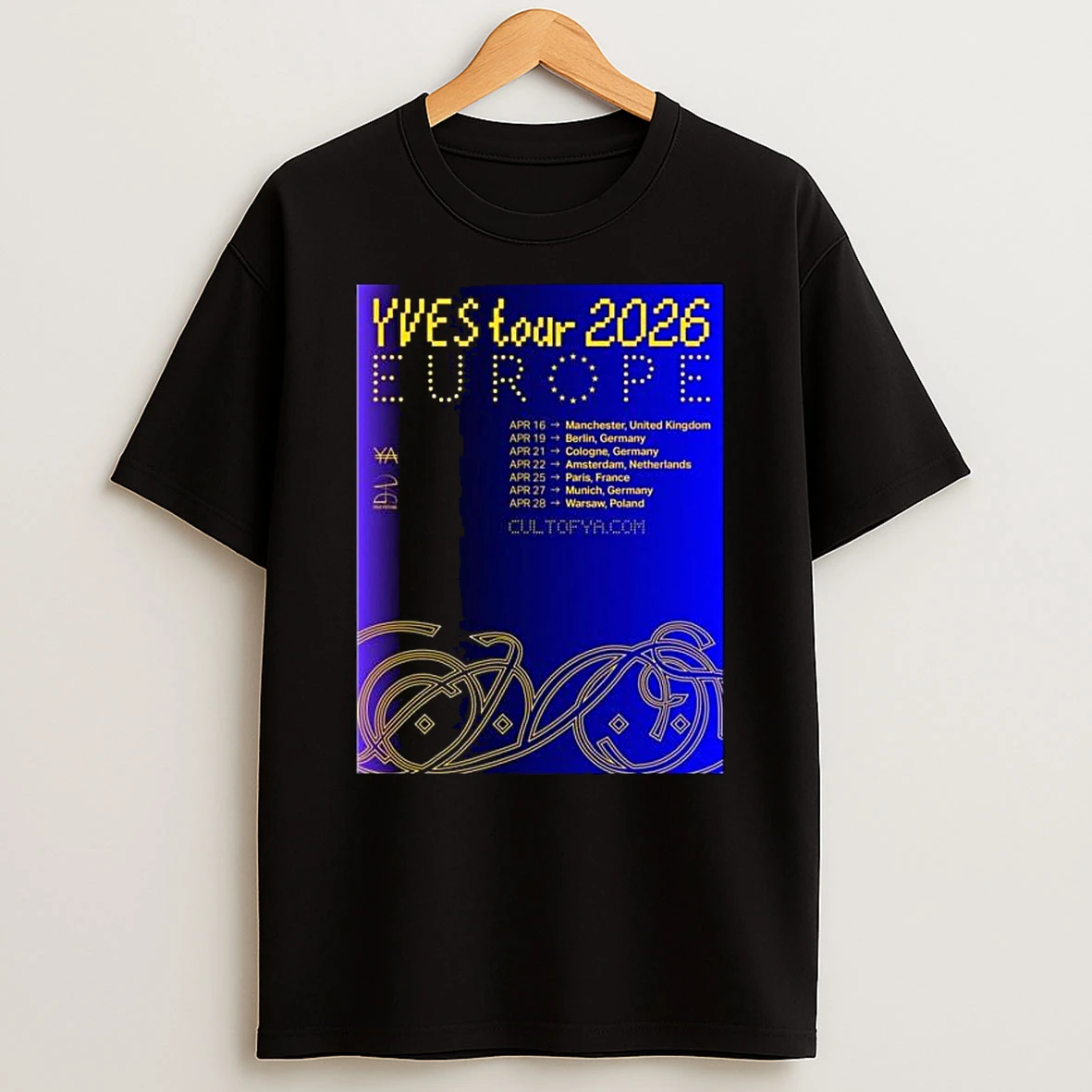 Yves 2026 Europe Tour T Shirt