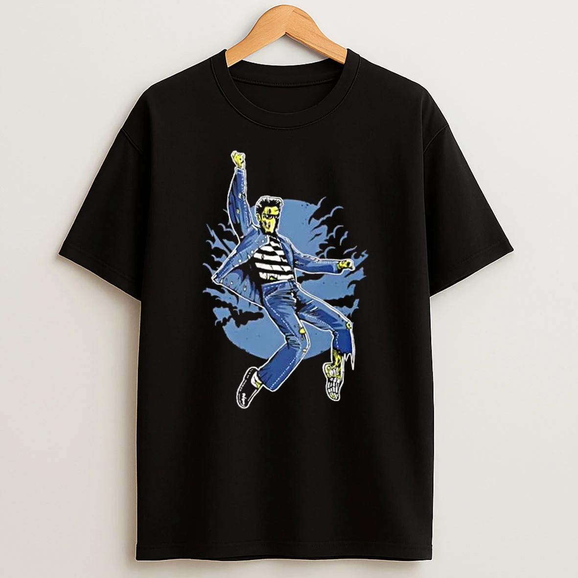 Zombie King Jumpsuit Undead Rock And Roll T Shirt