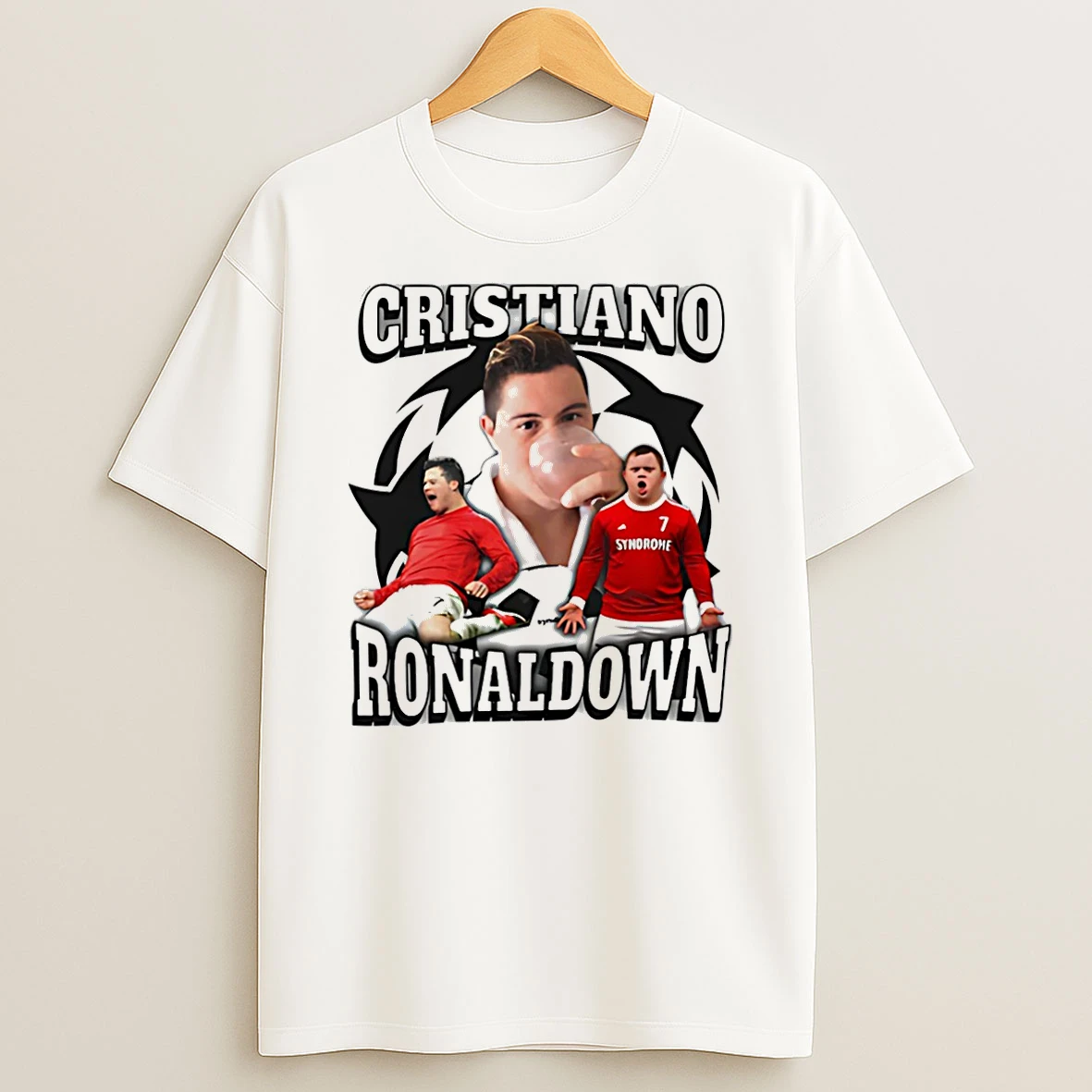 Cristiano Ronaldown Cristiano Ronaldo Down Syndrome T Shirt
