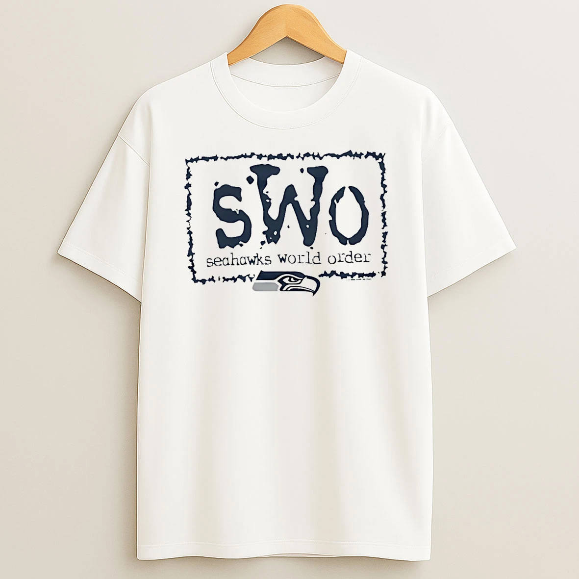 Nwo X Seattle Seahawks World Order T Shirt