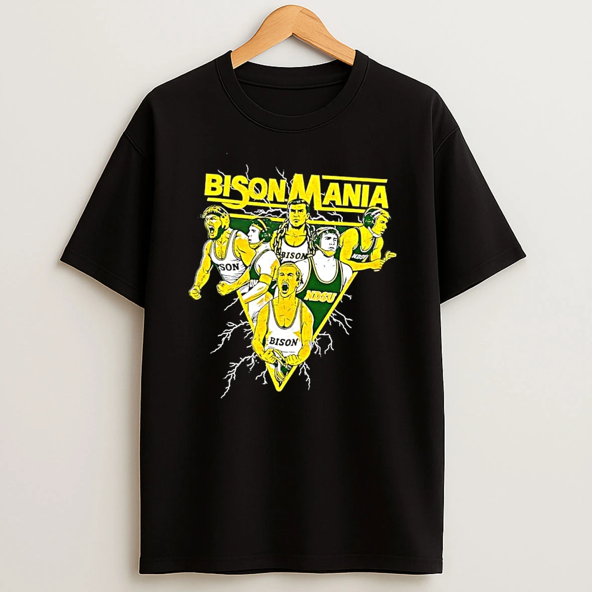 Orth Dakota State University Ndsu Bison Mania T Shirt