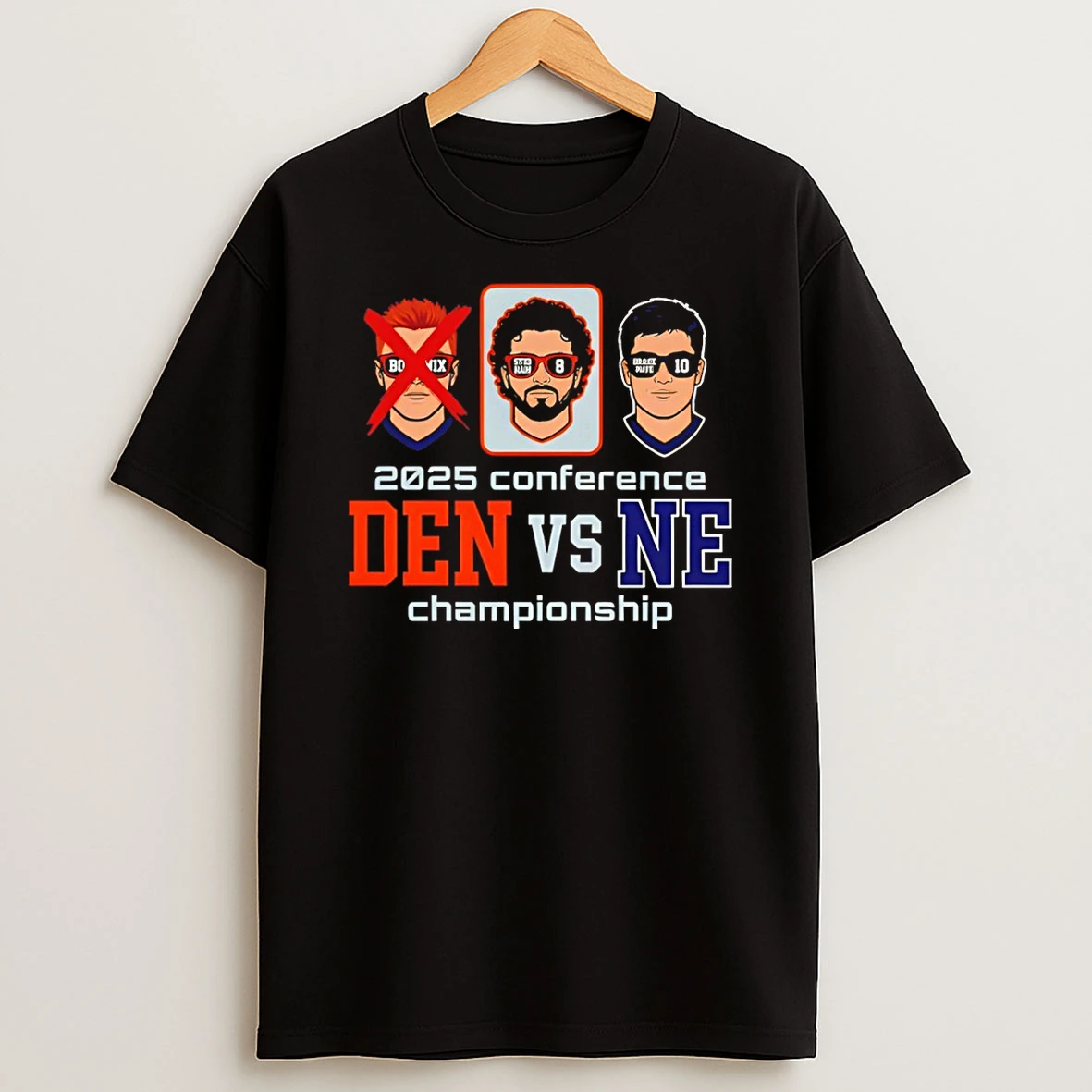 V0yhfpuu Denver Broncos Vs New England Patriots 2026 Afc Championship T Shirt