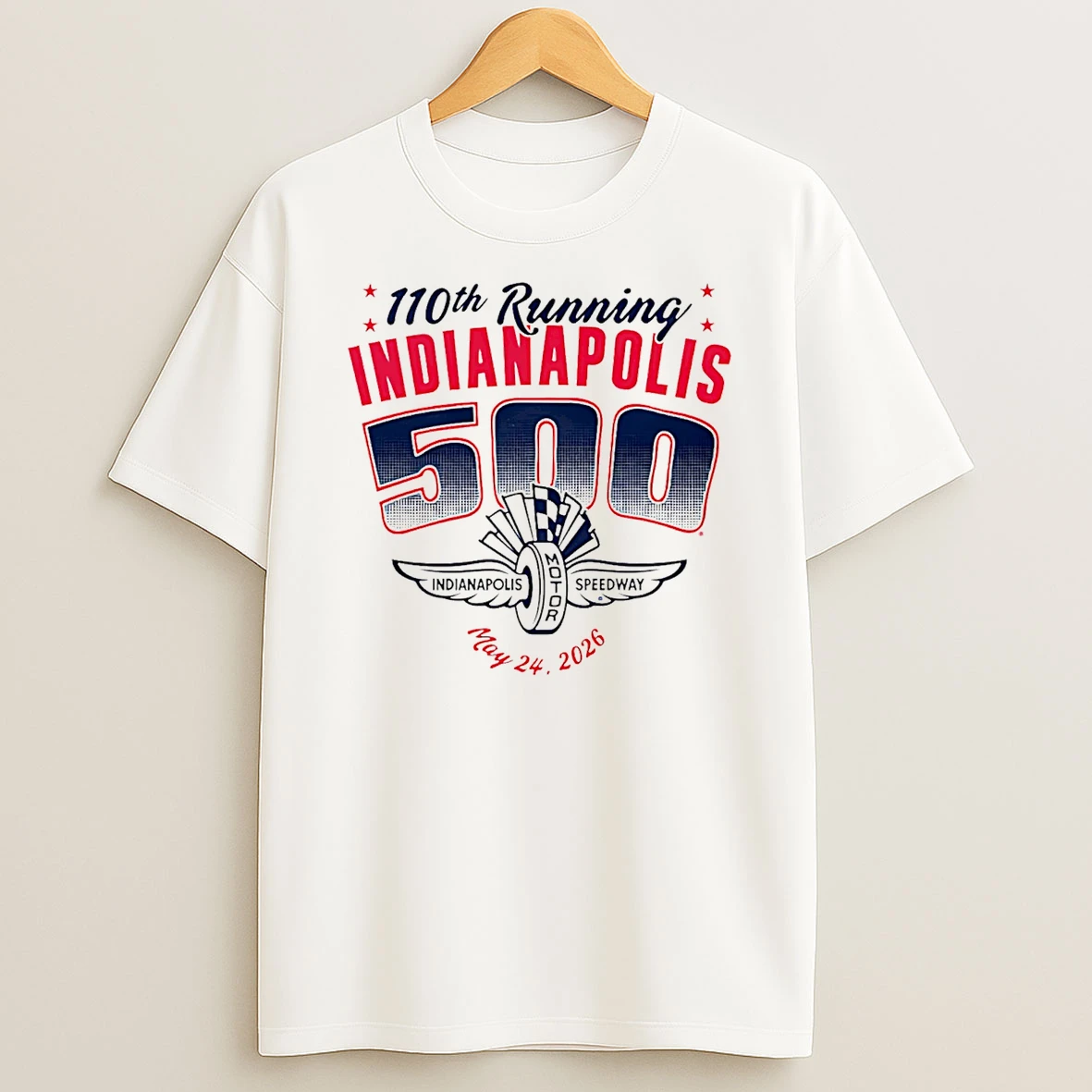 110th Running Indianapolis Motor Speedway 500 2026 T Shirt