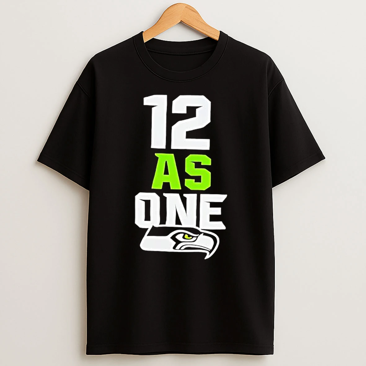 12 As One Seattle Seahawks 12th As One Logo Graphic T Shirt