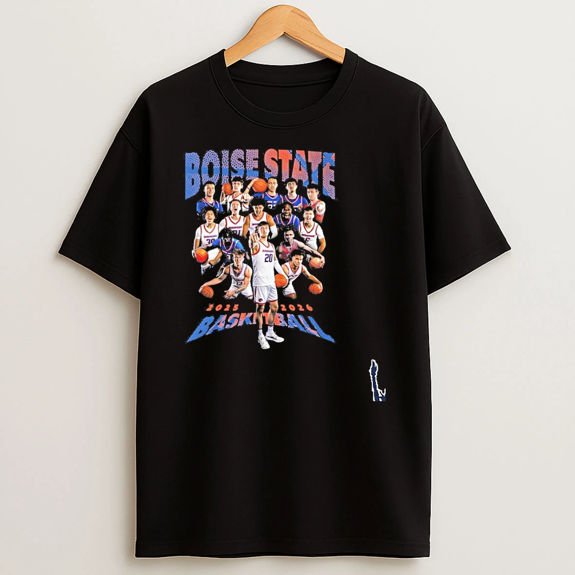 2025 2026 Boise State Mens Basketball Team T Shirt