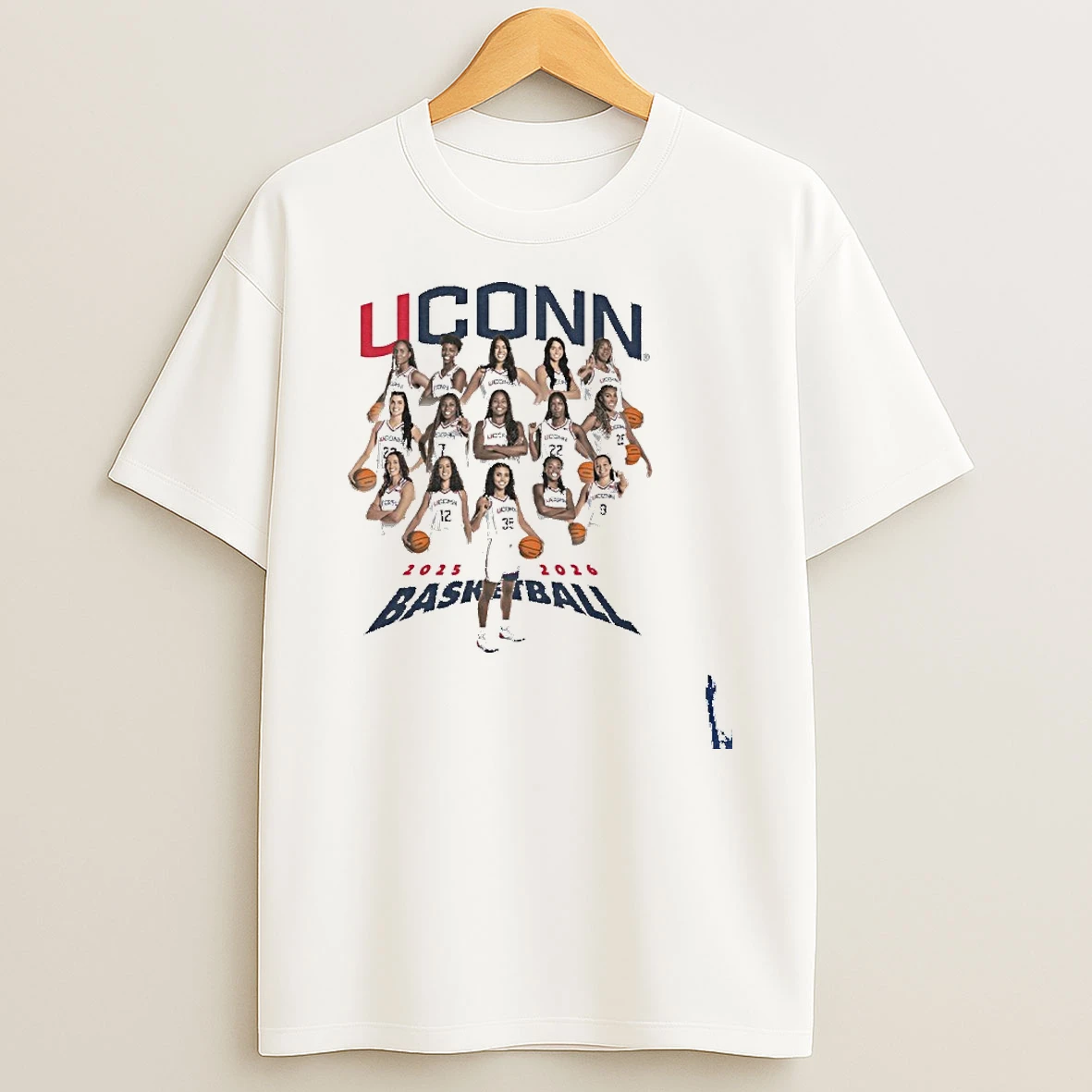2025 2026 Uconn Huskies Womens Basketball Team T Shirt