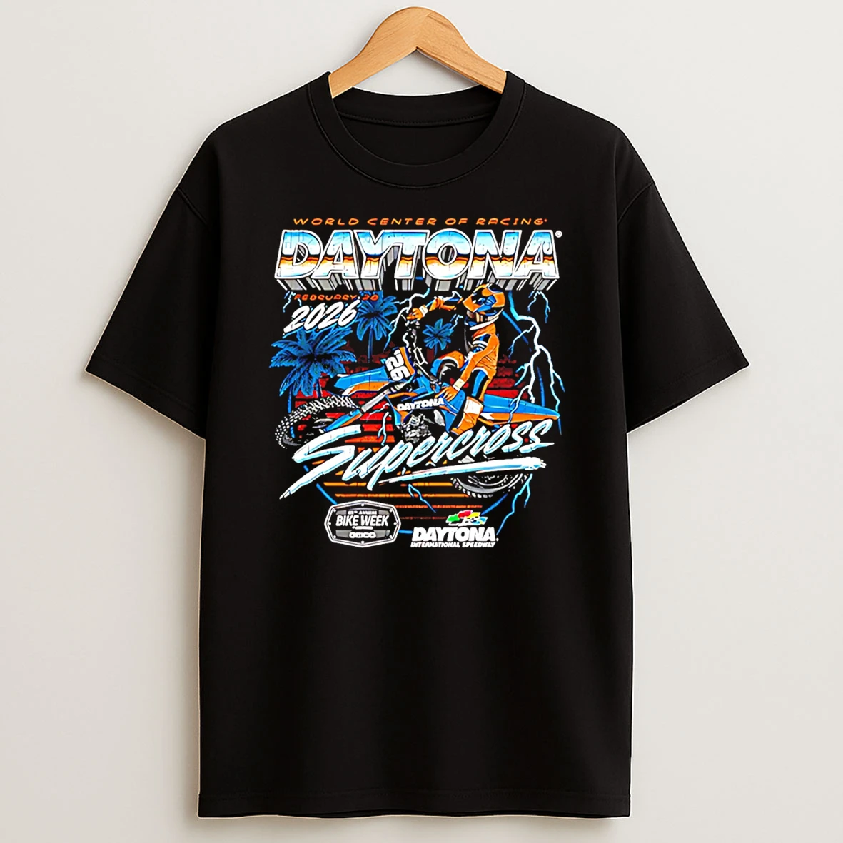 2026 Daytona Supercross Event Vintage T Shirt