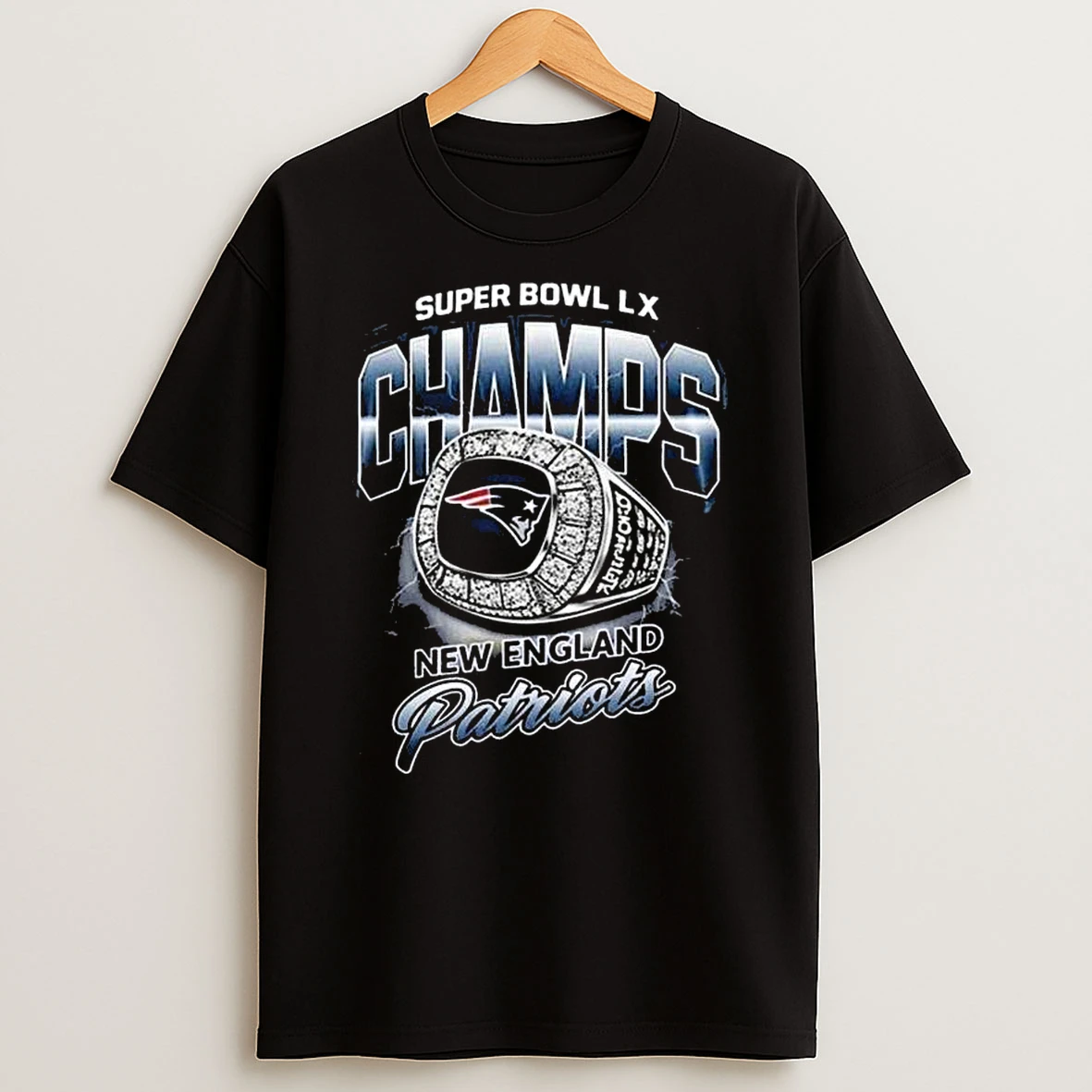 2026 Ne Patriots Super Bowl Champions Ring T Shirt