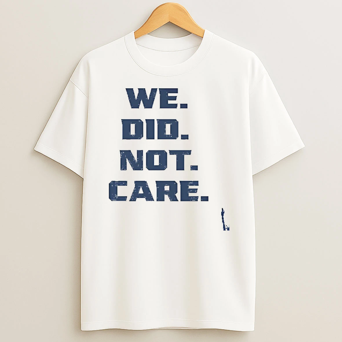 2026 Seattle We Did Not Care T Shirt
