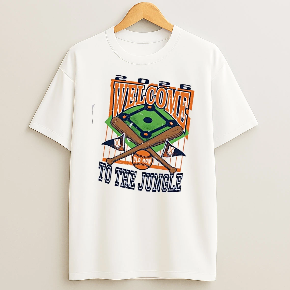 2026 Welcome To The Jungle Baseball T Shirt
