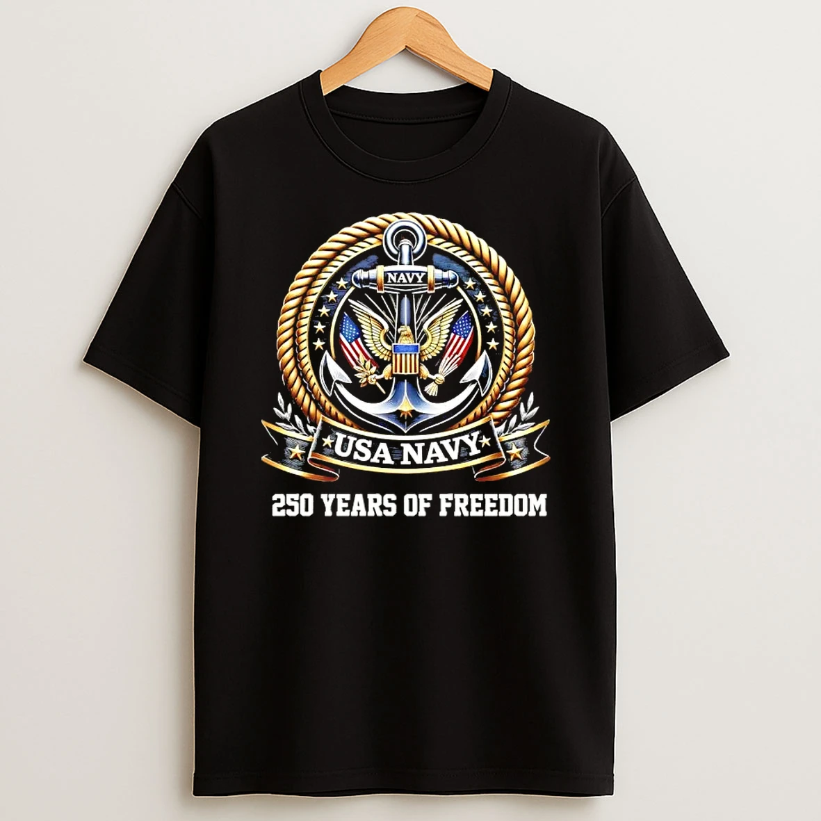 250 Usa Navy Years Of Freedom Air Force T Shirt
