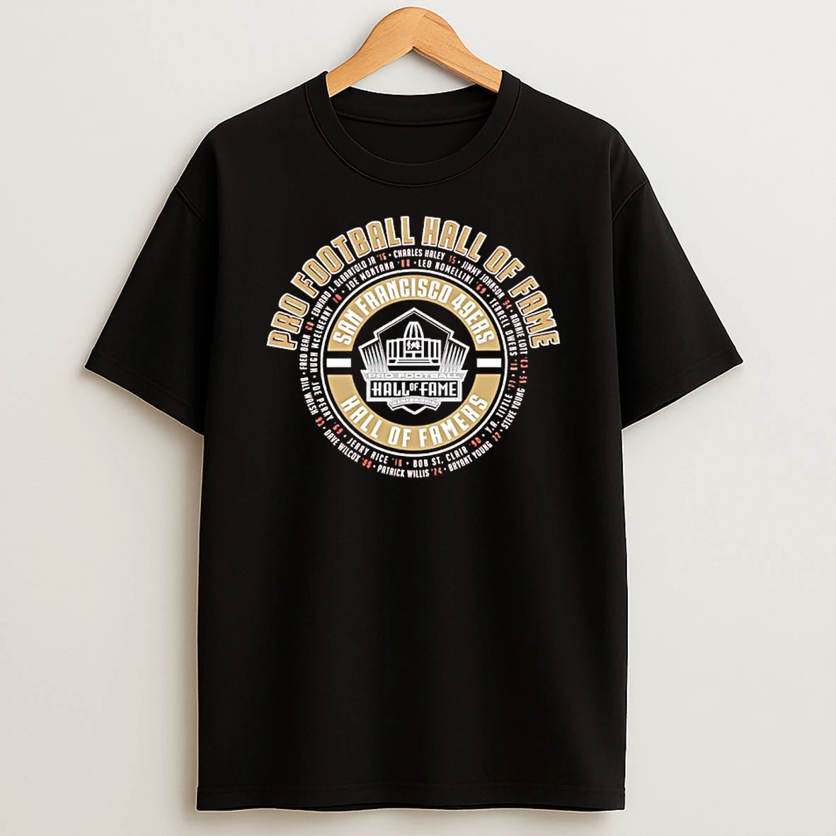 49ers Class Of 2026 Hall Of Famers Logo T Shirt