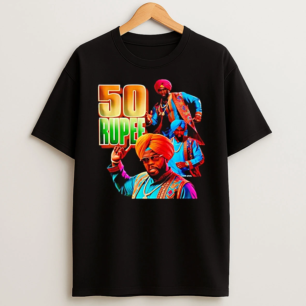 50 Rupee Funny Graphic T Shirt
