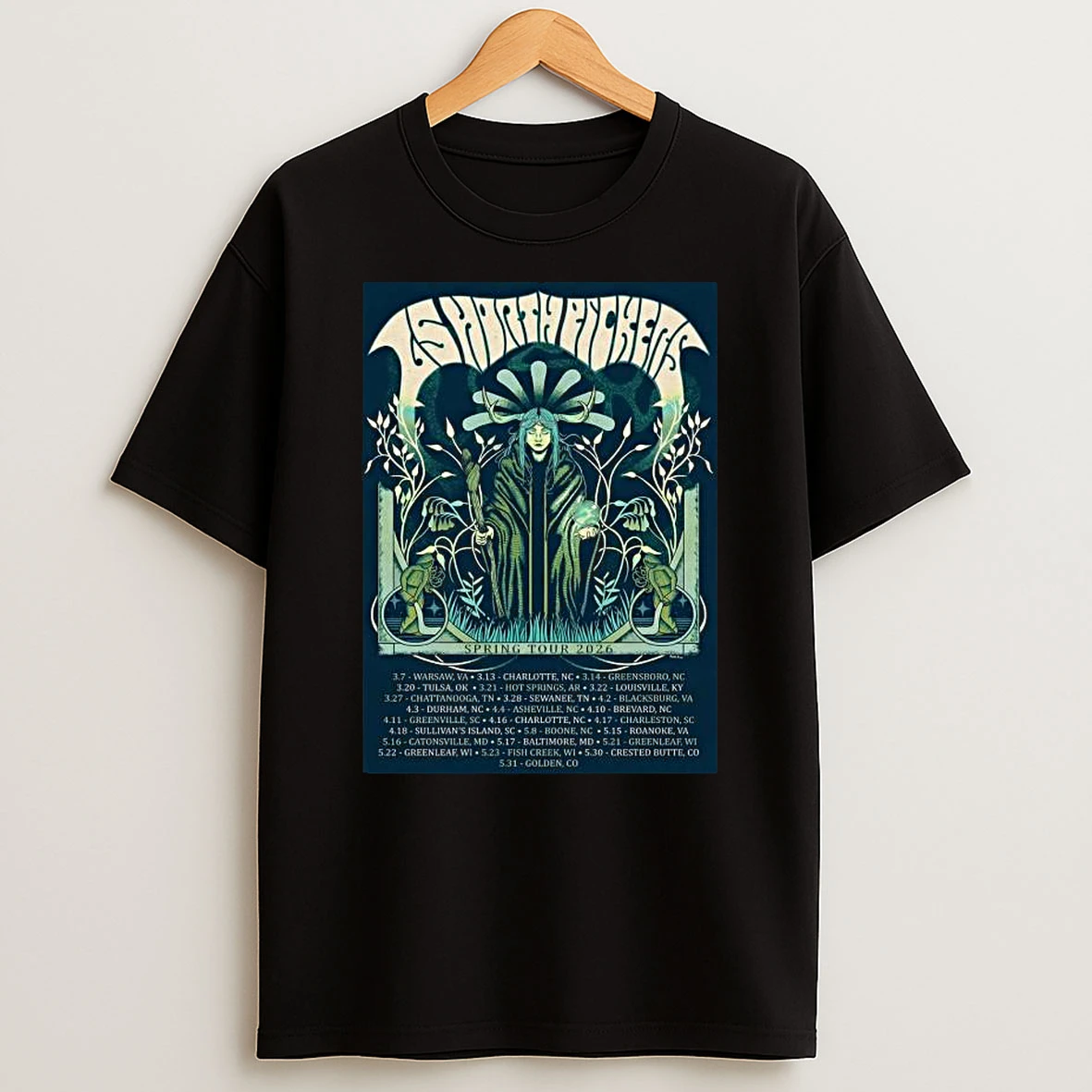 65 North Pickers 2026 Spring Tour T Shirt