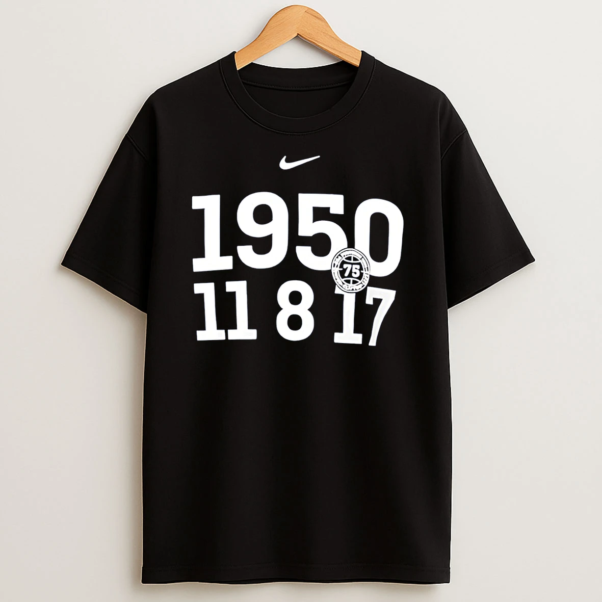 75th Anniversary Nba Pioneers Chuck Cooper Earl Lloyd And Nat Clifton 1950 2025 T Shirt