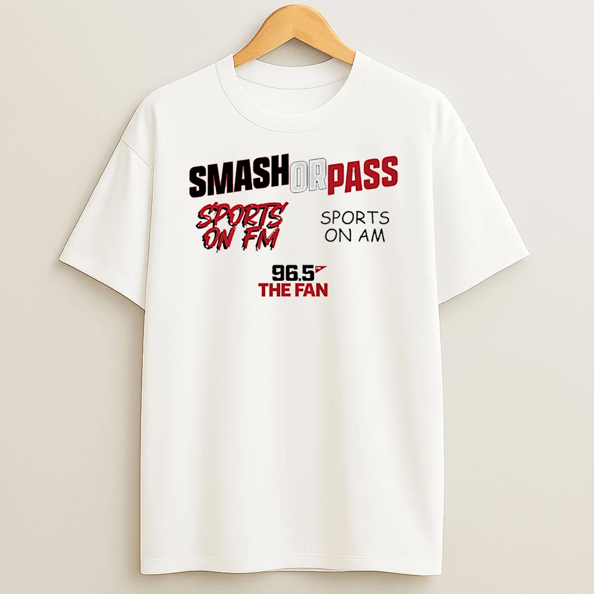 96 5 The Fan Fescoe Dusty Smash Or Pass Sports On Fm Am T Shirt