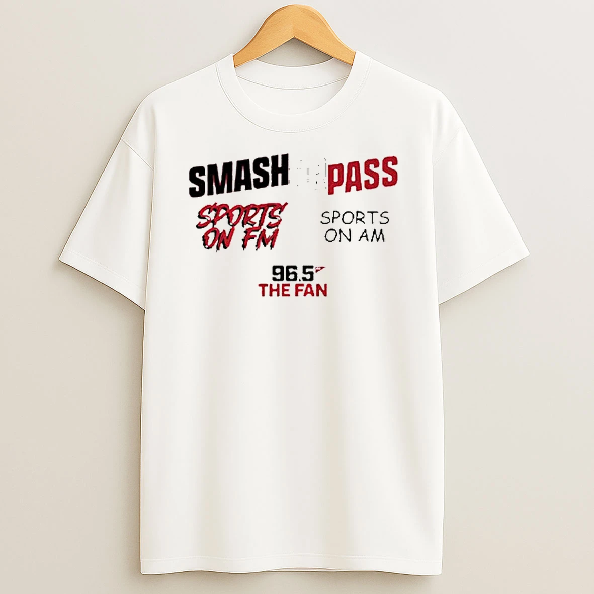 96 5 The Fan Fescoe Dusty Smash Or Pass T Shirt