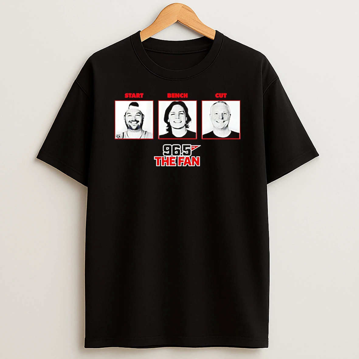 96 5 The Fan Fescoe Dusty Start Bench Cut T Shirt