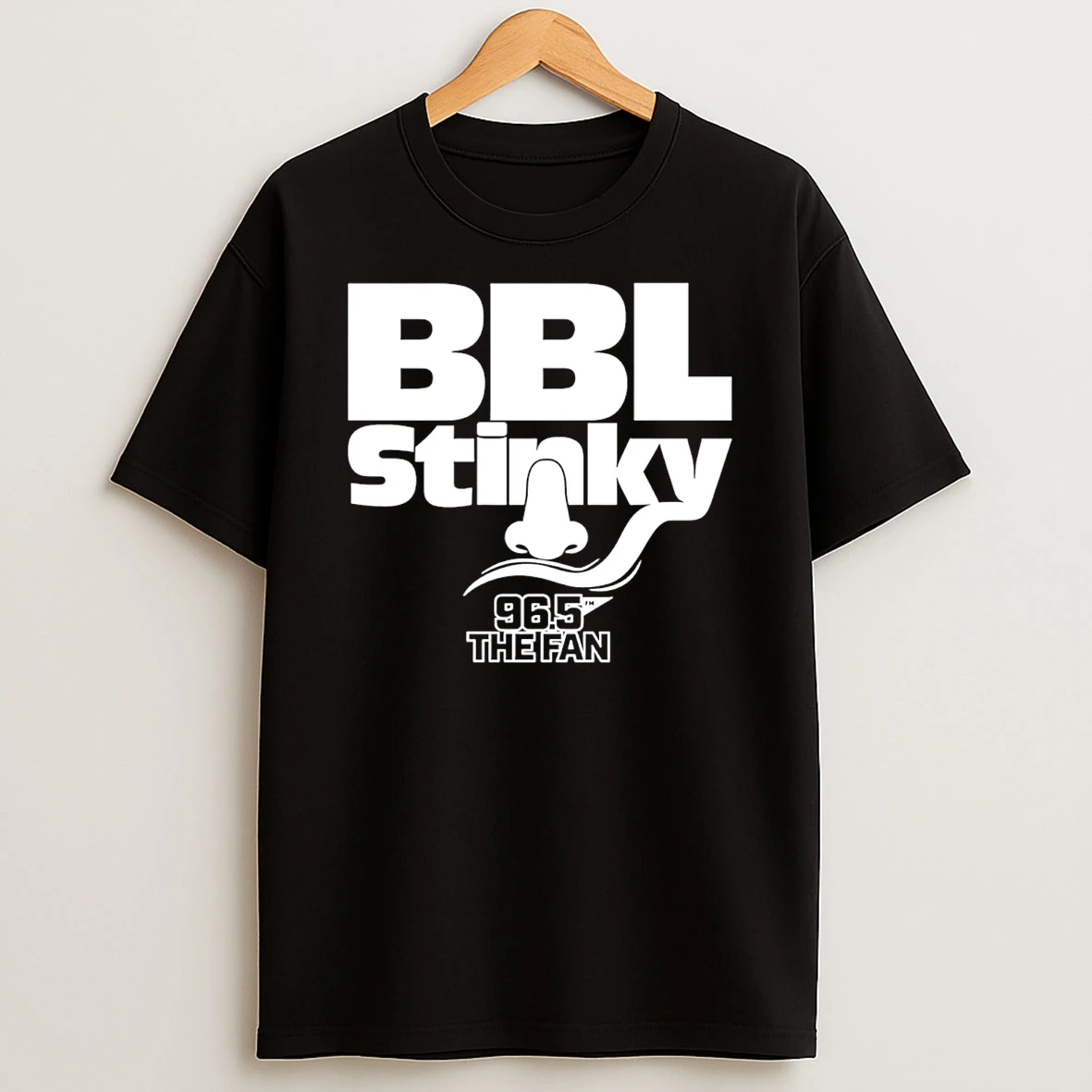 96 5 The Fan Fescoe And Dusty Bbl Stinky T Shirt