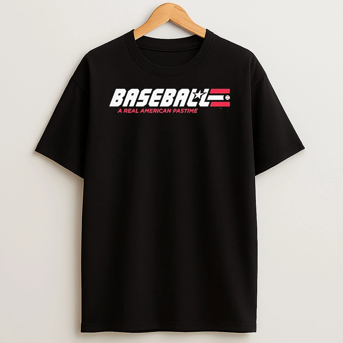 A Real American Pastime Baseball Usa T Shirt