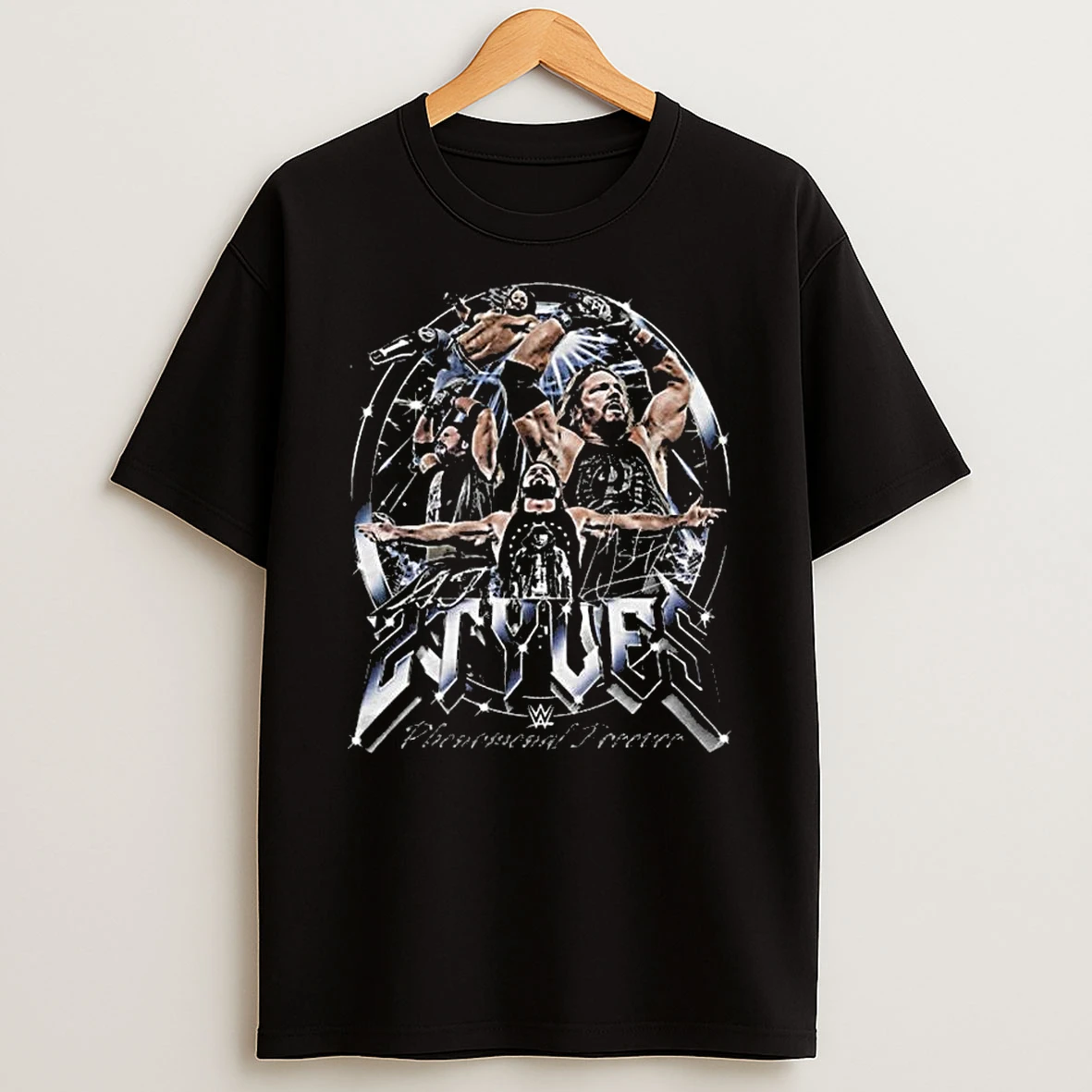 A J Styles Wwe Vintage T Shirt