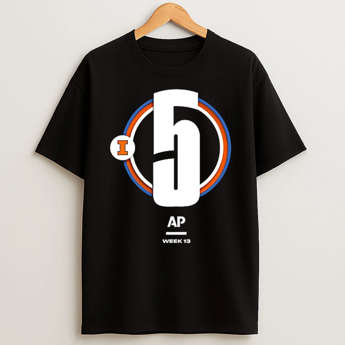 Aj Redd 5 Illinois Fighting Illini Basketball Ap Week 13 T Shirt