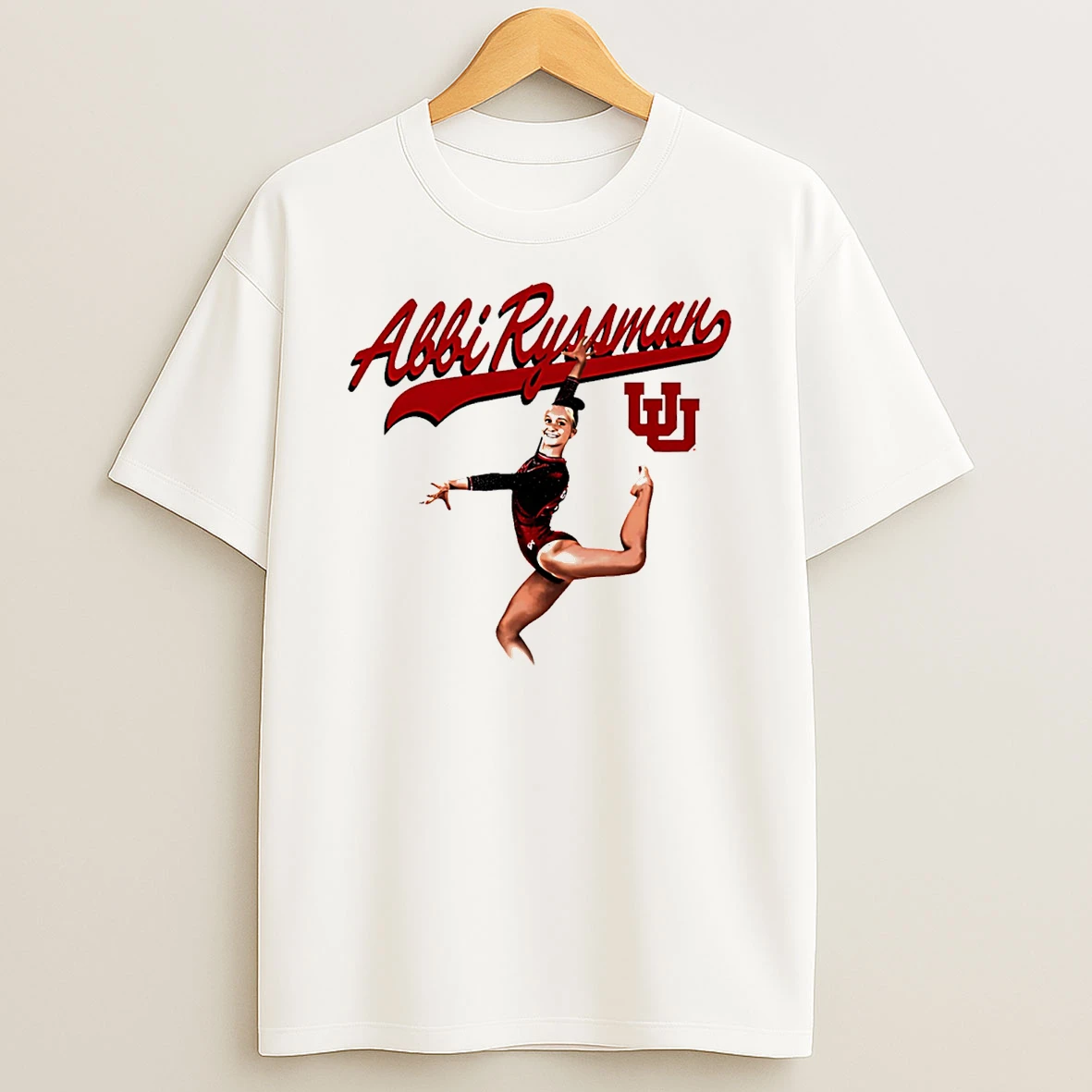 Abbi Ryssman Utah Gymnastics Illustrated 26 T Shirt