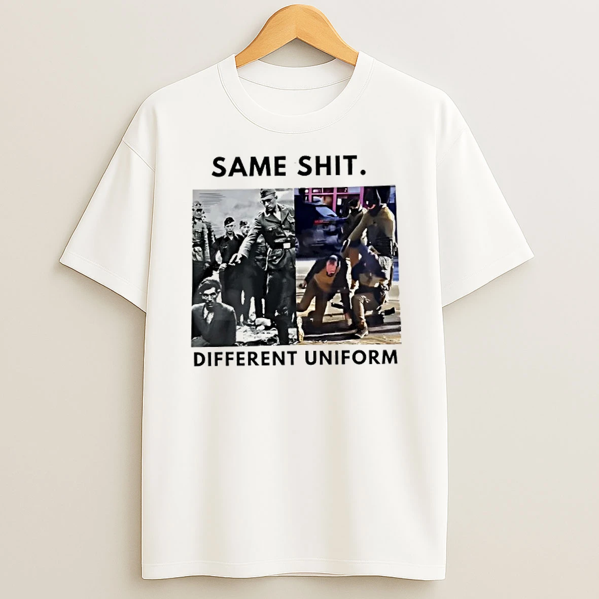 Abolish Ice Different Uniform Same Shit T Shirt