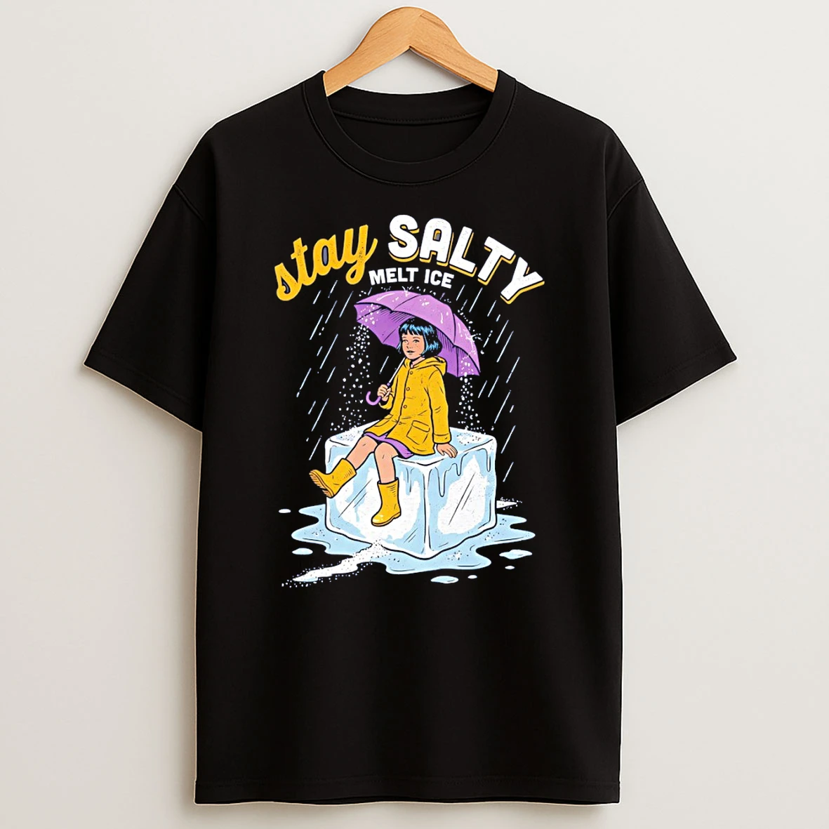 Abolish Ice Activist Meme Stay Salty Melt Ice T Shirt