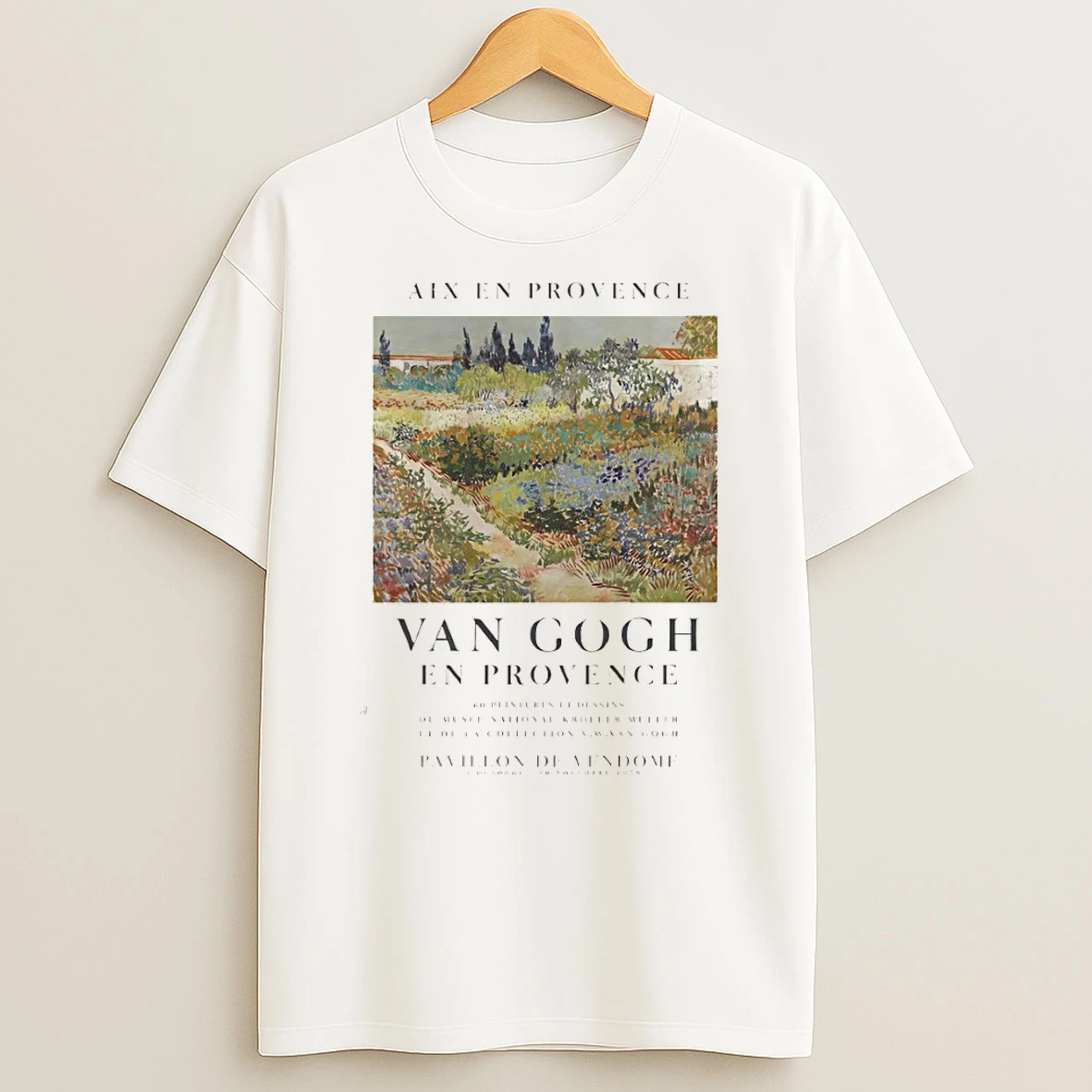 Aix En Provence Van Gogh En Provence Floral Pavillon De Vendome T Shirt