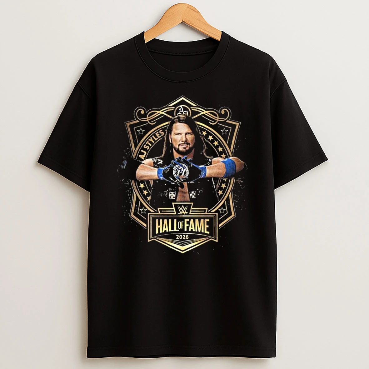 Aj Styles Wwe Hall Of Fame 2026 Inductee T Shirt