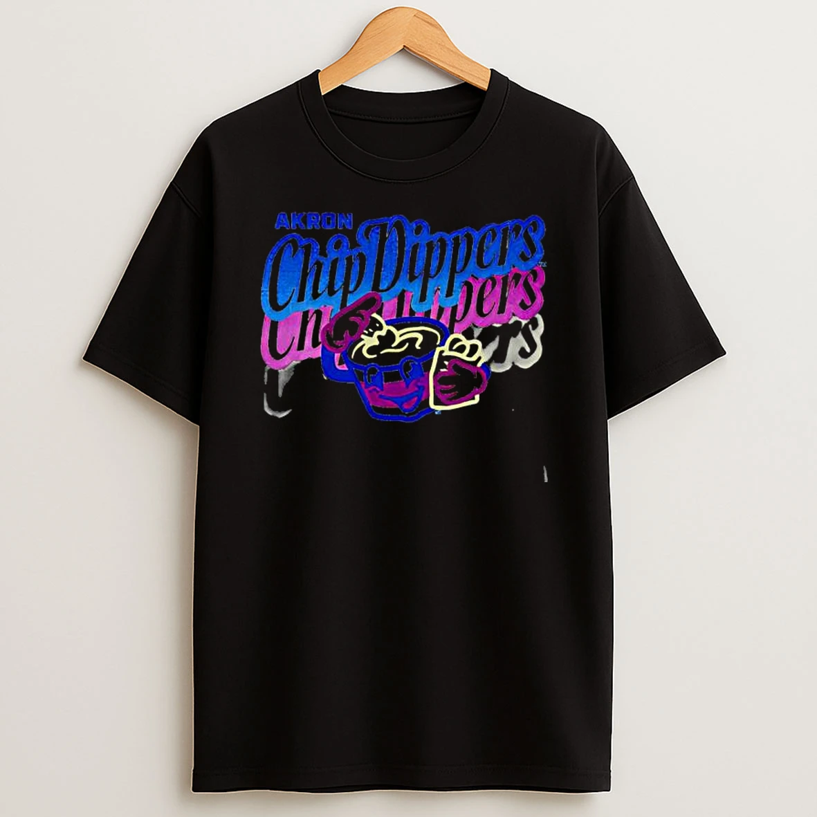 Akron Chip Dippers Graphic T Shirt