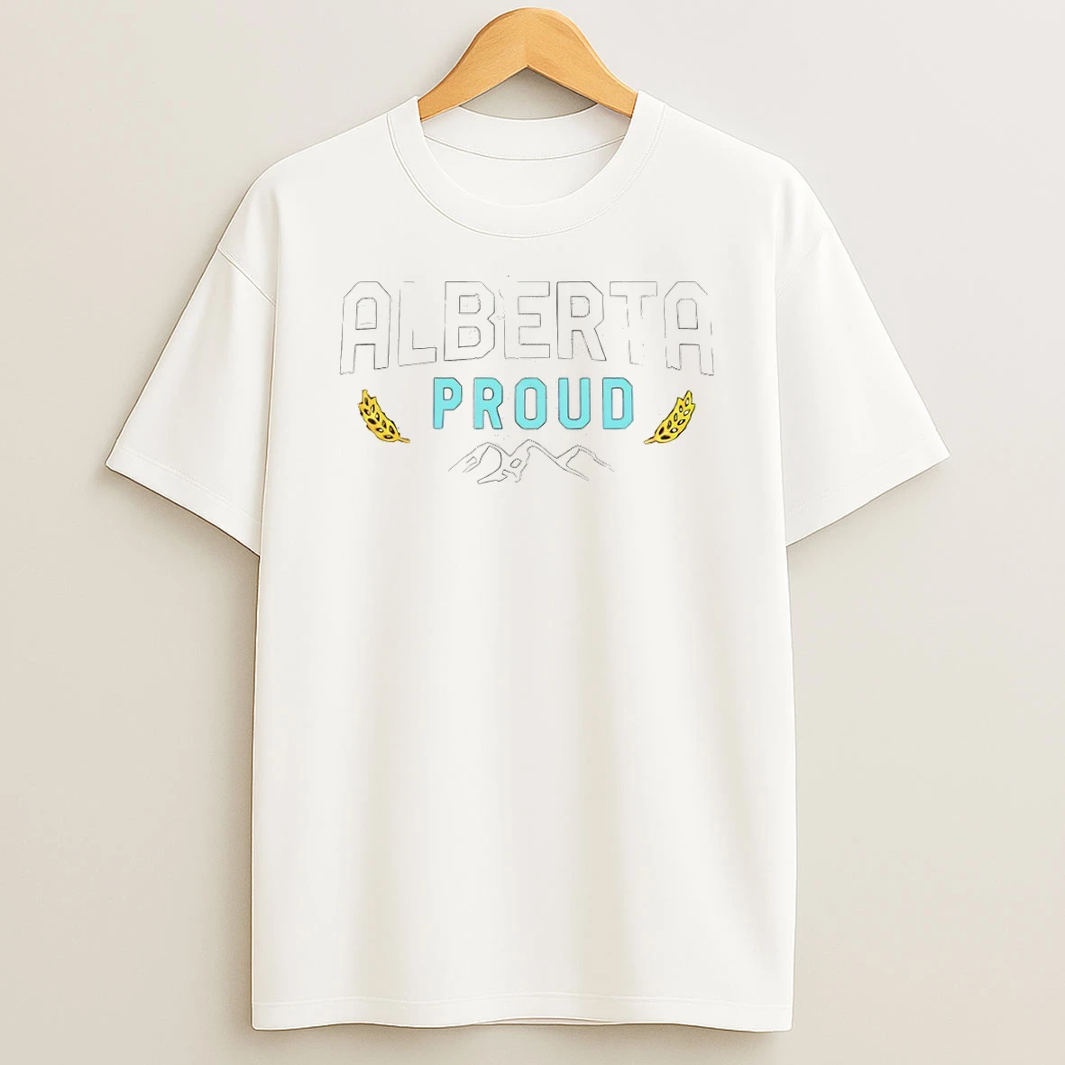 Alberta Proud 2026 Mountain Vintage T Shirt