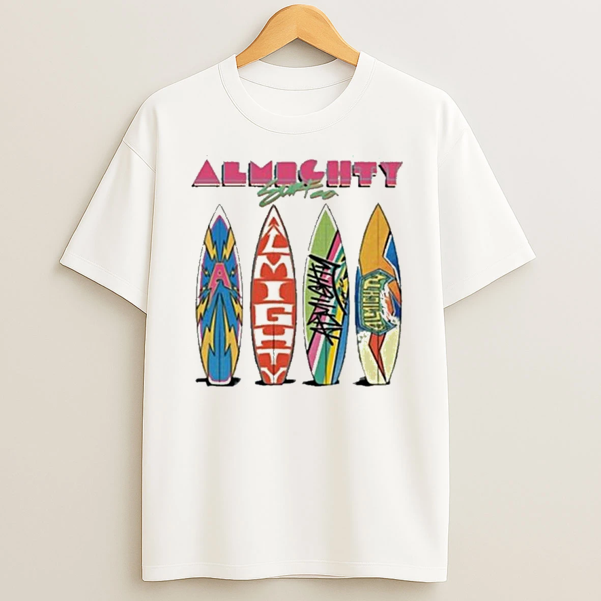 Almighty Surfs Up T Shirt