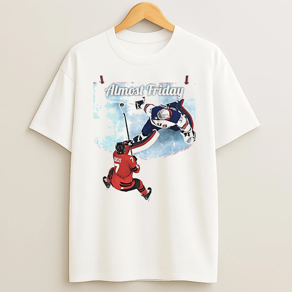 Almost Friday Save Usa Hockey Champs T Shirt