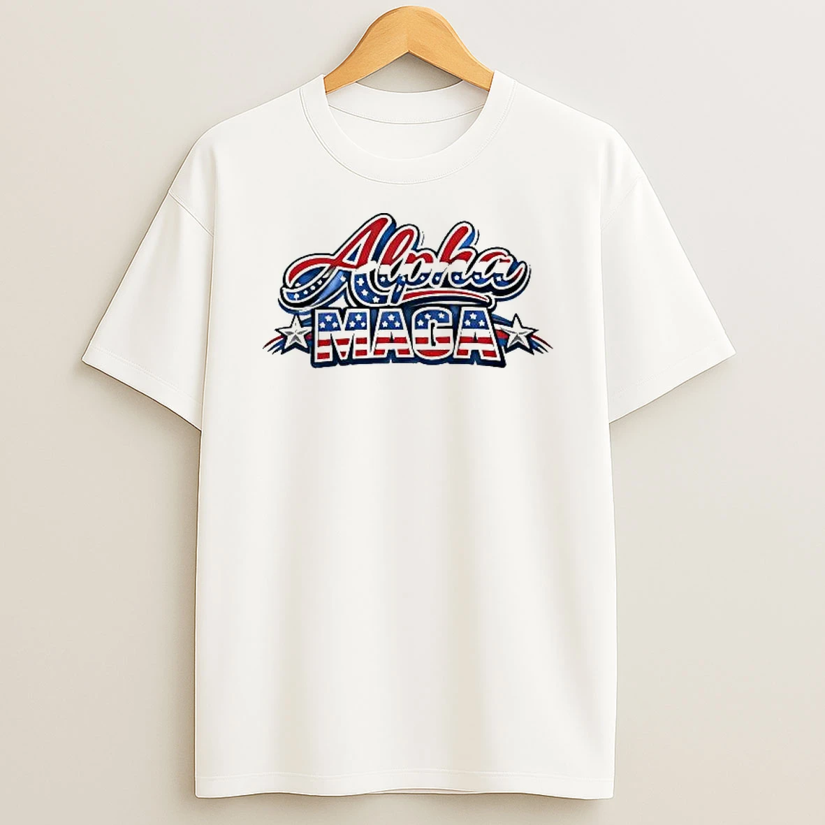 Alpha Maga Unapologetically American T Shirt